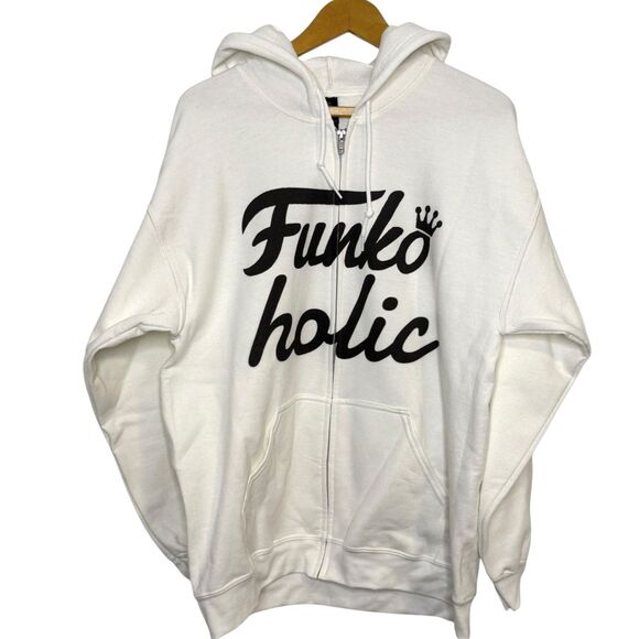 Gildan Funko Holic Full Zip‎ Hoodie Sweatshirt Size L NWOT - Picture 1 of 9
